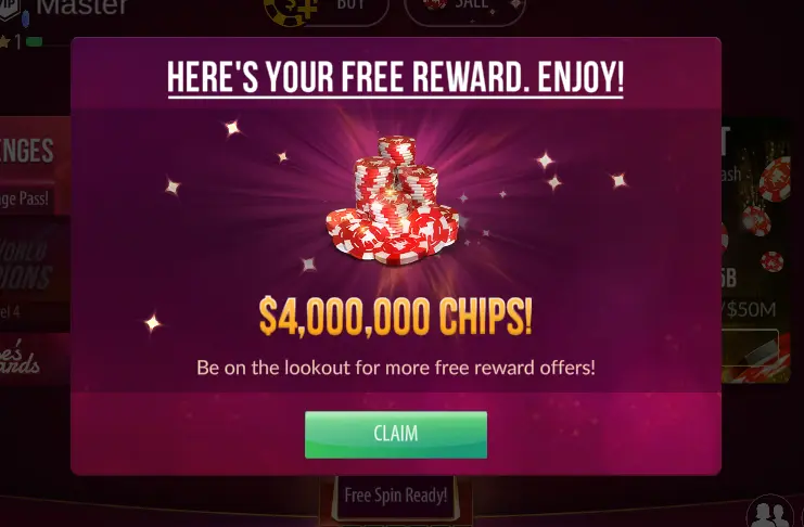 Zynga Poker Free Chips