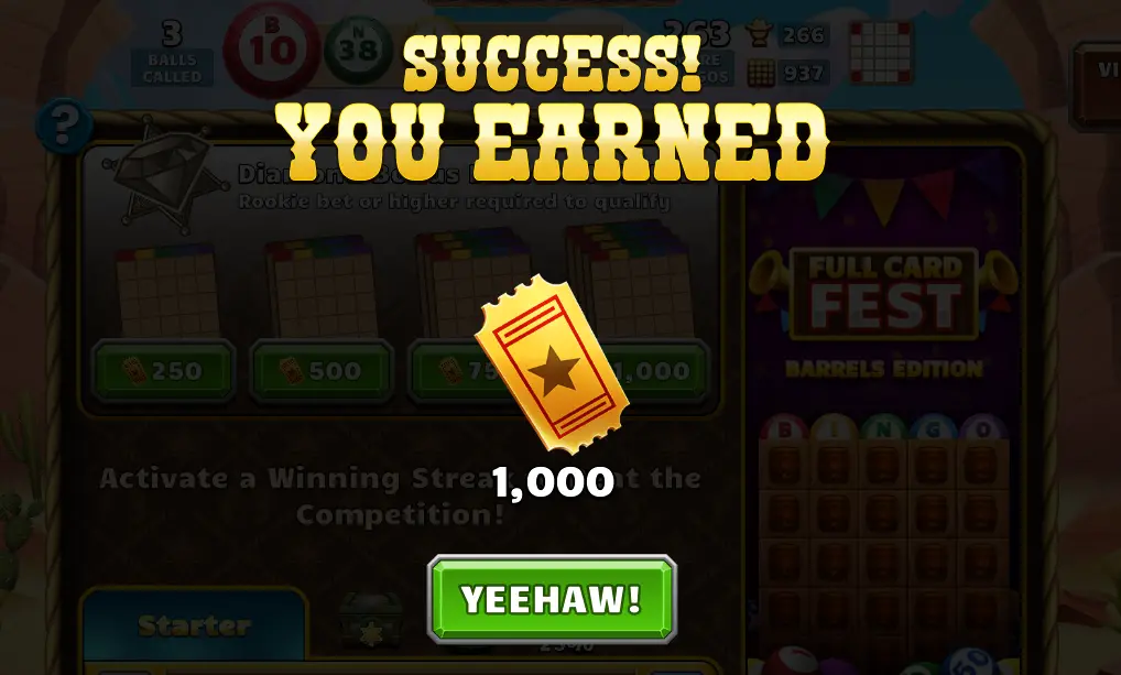 Bingo Showdown Free Tickets